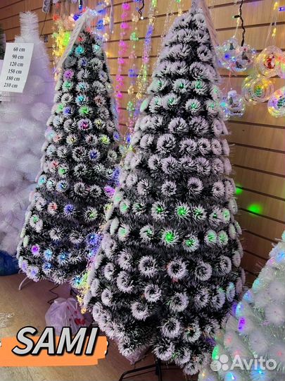 Ель светодиодная ассорти