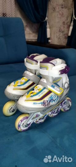 Роликовые коньки детские раздвижные