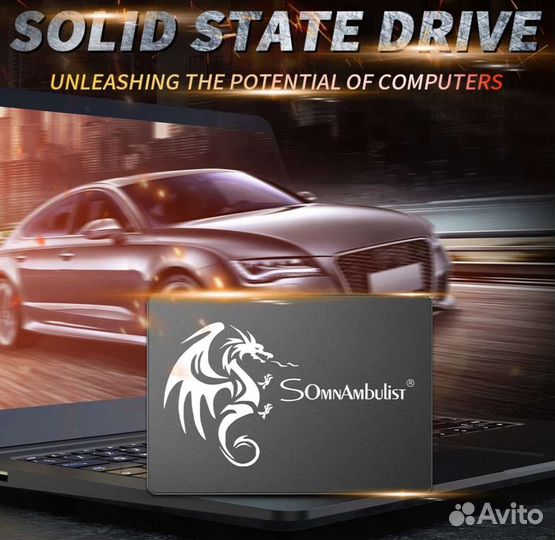 Жёсткий диск 512 гб SATA 3 новый