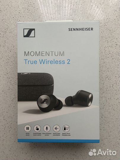 Наушники Sennheiser Momentum True Wireless 2