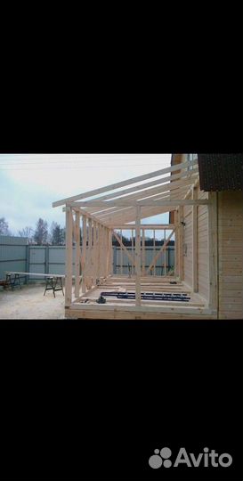 Каркасное строение