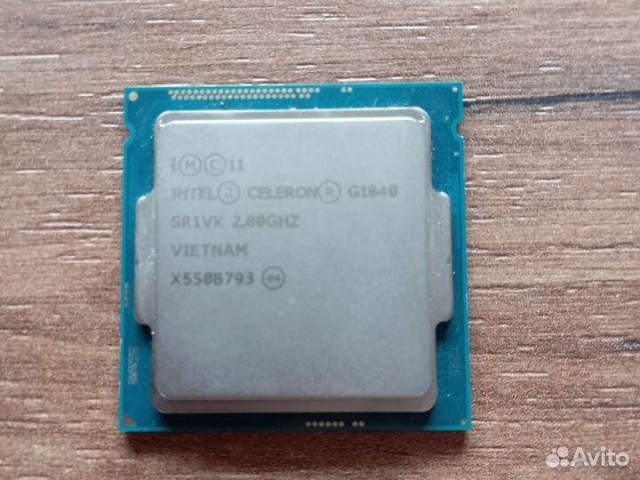 Процессор intel celeron