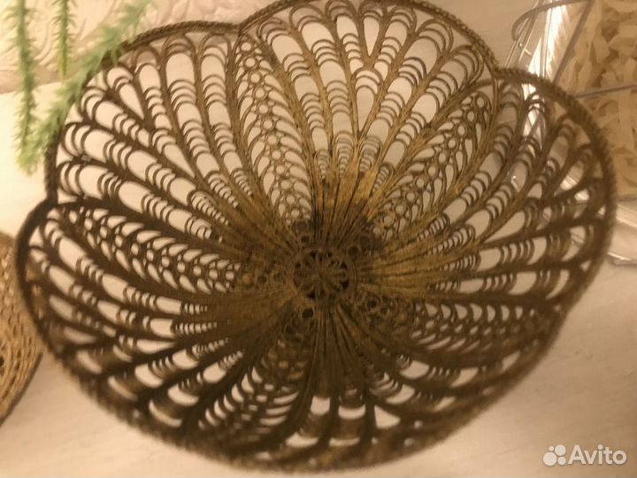 СССР Скань набор вазочка с розетками