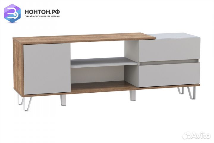 Тв-тумба Гавана 58.08 кейптаун / серый