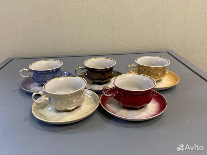 Кофейный фарфоровый сервиз