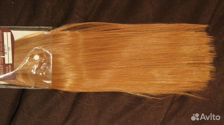 Волосы на заколках новые