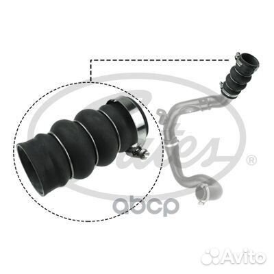 Патрубок турбокомпрессора 090627 Gates