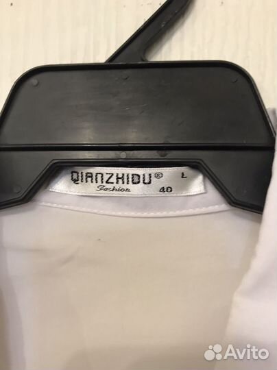 Рубашка белая новая 44