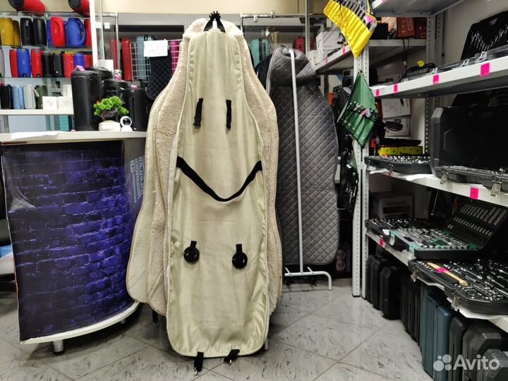 Меховые накидки из натуральной шерсти белый