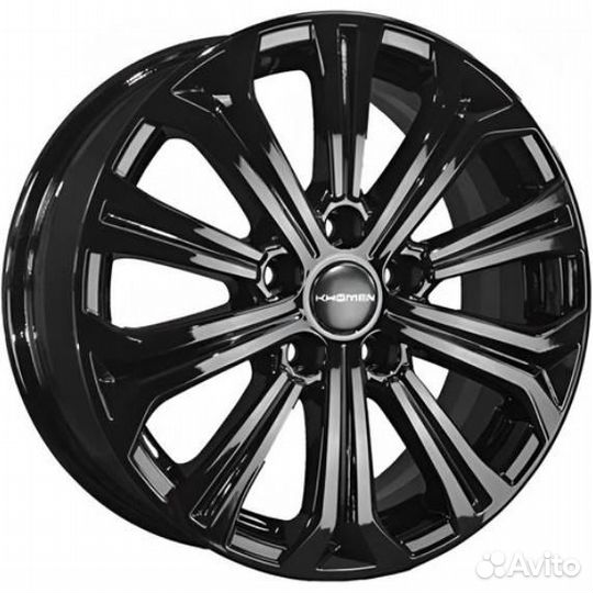 Диски Khomen KHW 1610 6.5x16 5*112 ET50 DIA57.1 Black Литой