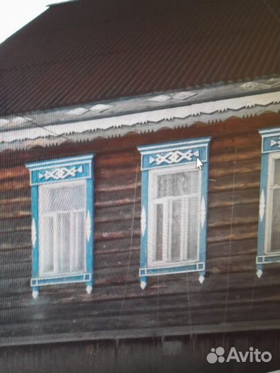 Сруб дома из бревна бу