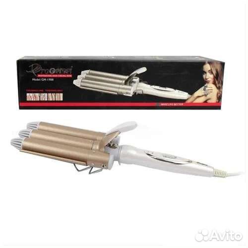 Gееmy GM-1988 Плойка тройная профессиональная