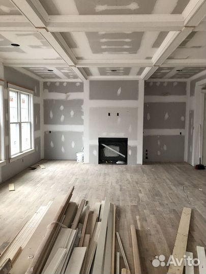 Монтаж гипсокартона