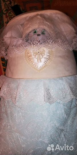 Зимний конверт на выпеску