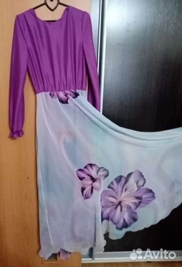 Платье в пол