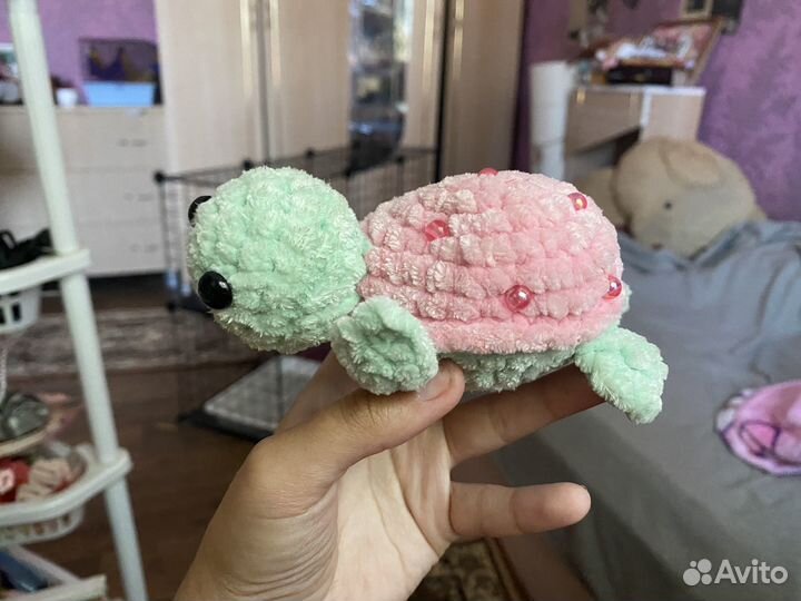 Вязаная черепашка