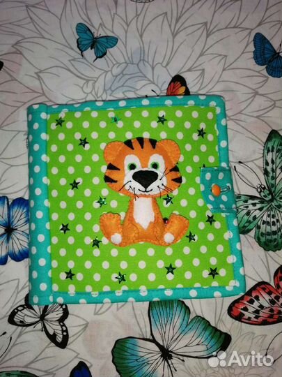 Развивающая книжка из фетра