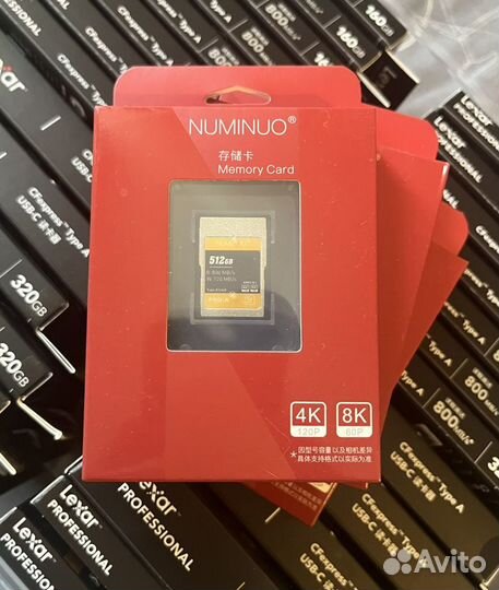 Карта CFexpress Type A 512gb Numinuo