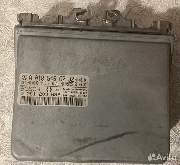 Блок управления двигателем mercedes W124