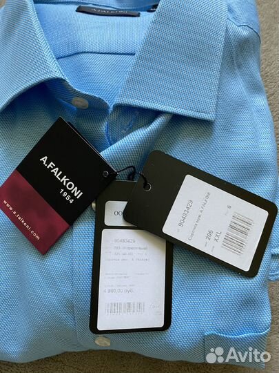 Рубашка сорочка мужская A.Falconi Италия