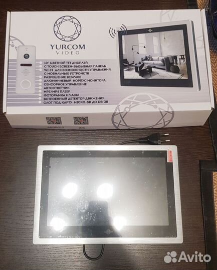 Экран от видеодомофона Yurcom