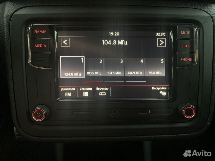 Штатная магнитола VW RCD 330
