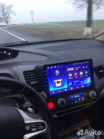 Магнитола Honda Civic 4d Android