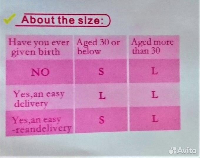 Набор Менструальная чаша, размер S