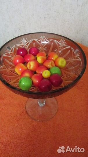 Ваза марганцевое стекло