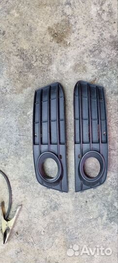 Заглушка переднего бампера птф ауди а4 б8