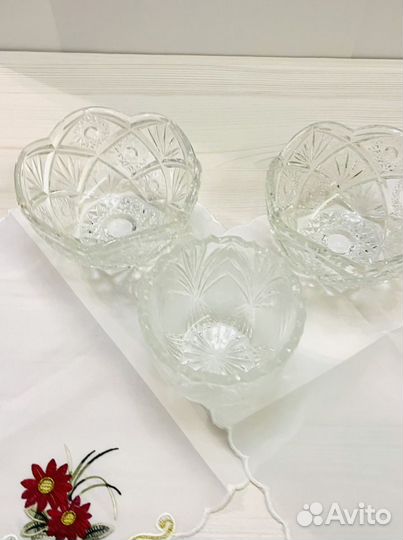 Хрусталь салатники в наличии
