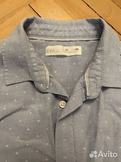 Рубашка zara 140
