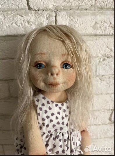 Кукла из ткани ручной работы