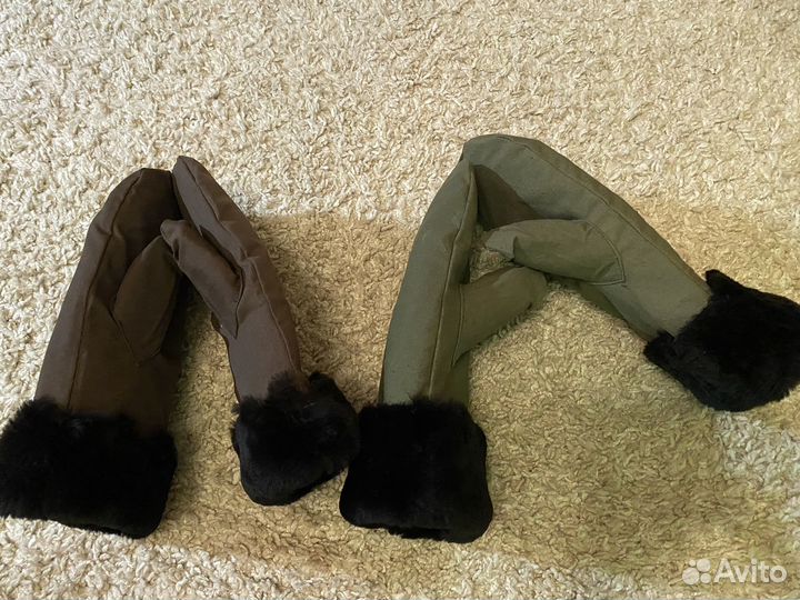 Рукавицы нат. овчина