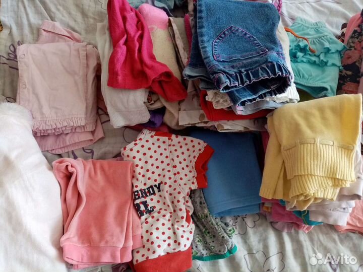 Три пакета вещей для девочки от 2.5 до 4 лет