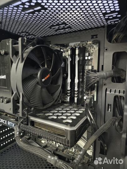 Игровой пк amd 7 5800x3d/3060ti/32gb ram