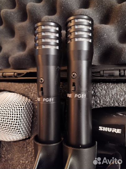 Shure pgdmk6-XLR набор микрофонов для ударных