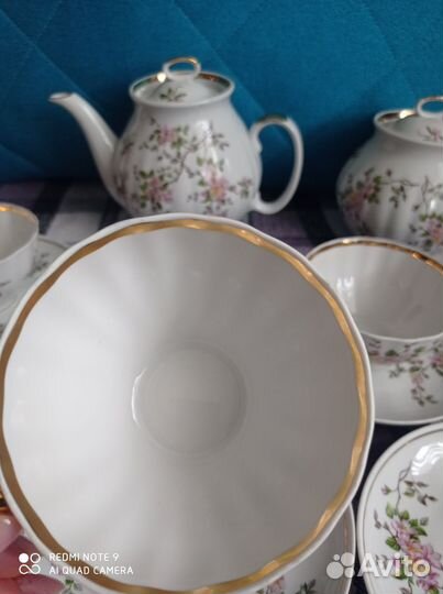 Чайный сервиз Дулево времён СССР