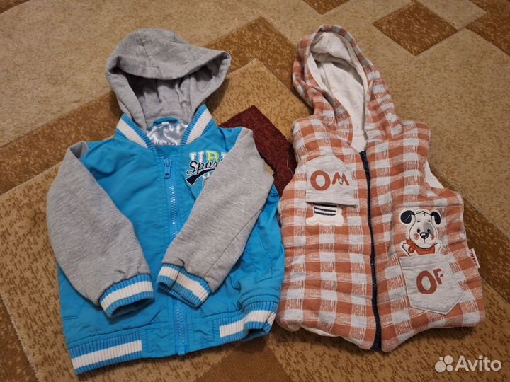 Пакет вещей на мальчика 74-80