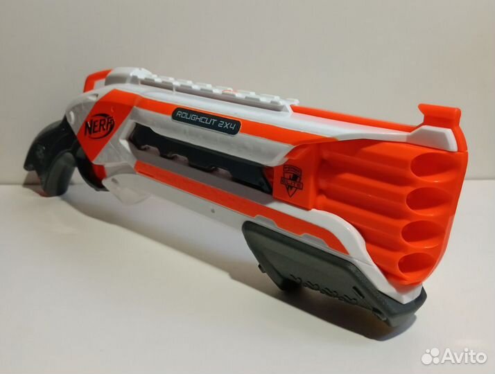 Бластеры Nerf: Disruptor и Rough Cut 2х4