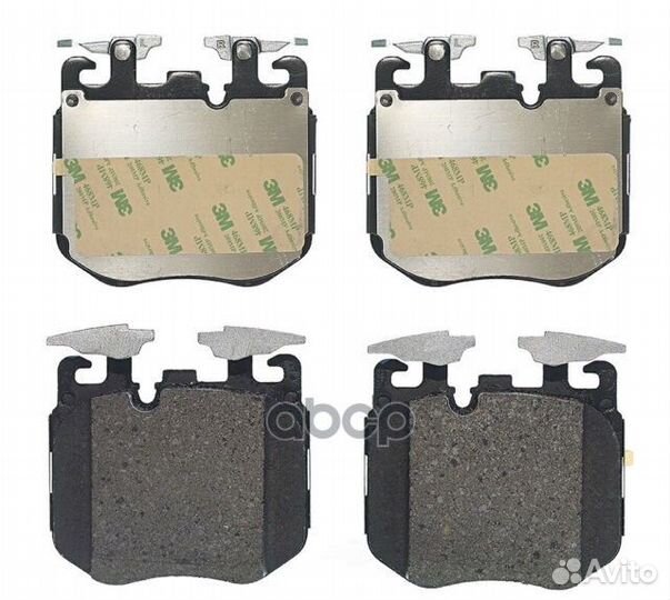 Колодки тормозные дисковые перед P06106 Brembo