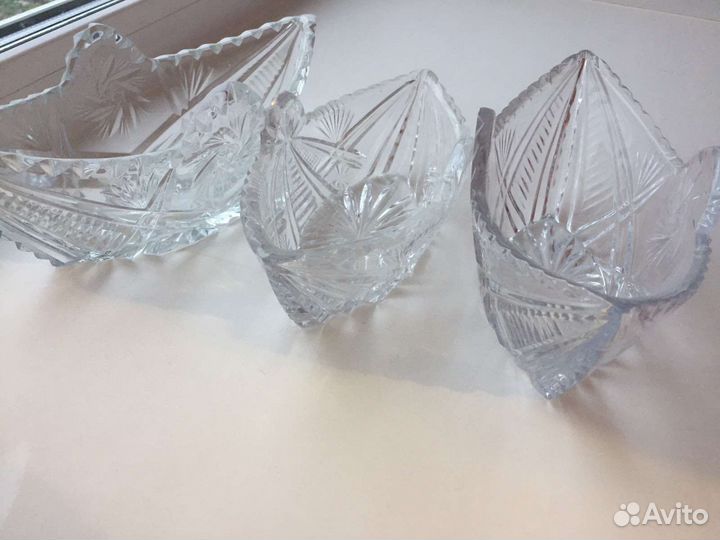 Хрустальные лодочки СССР