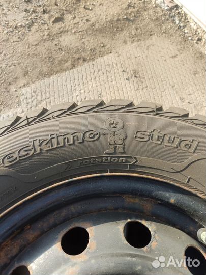 Колеса в сборе r14 зимние 4 100