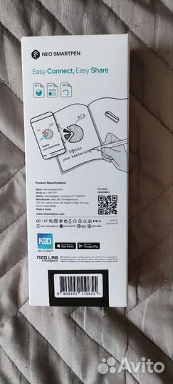 Умная ручка Neolab Neo SmartPen M1 Black