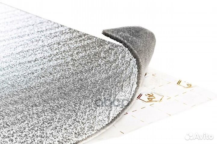 Шумоизоляция акцент, лист 1х0,75 м, 10 мм, с фо