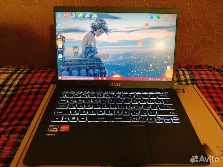 Мощный ультрабук MSI Modern 14 на Ryzen 5 5625U