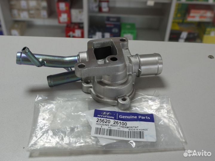 Корпус термостата Hyundai Accent