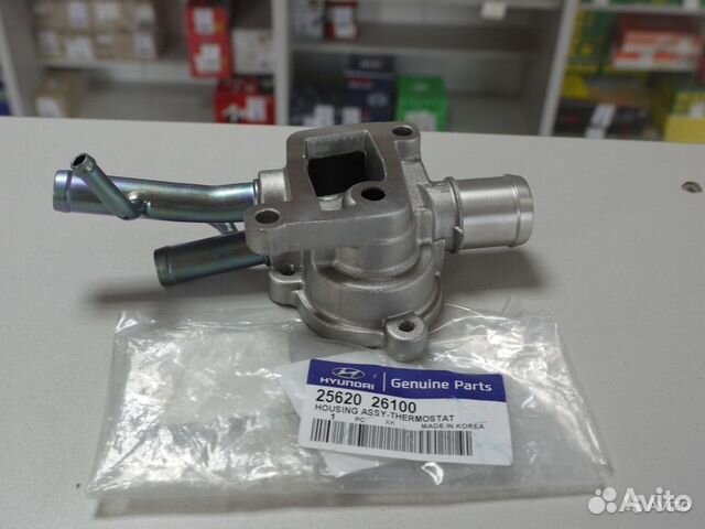 Корпус термостата Hyundai Accent