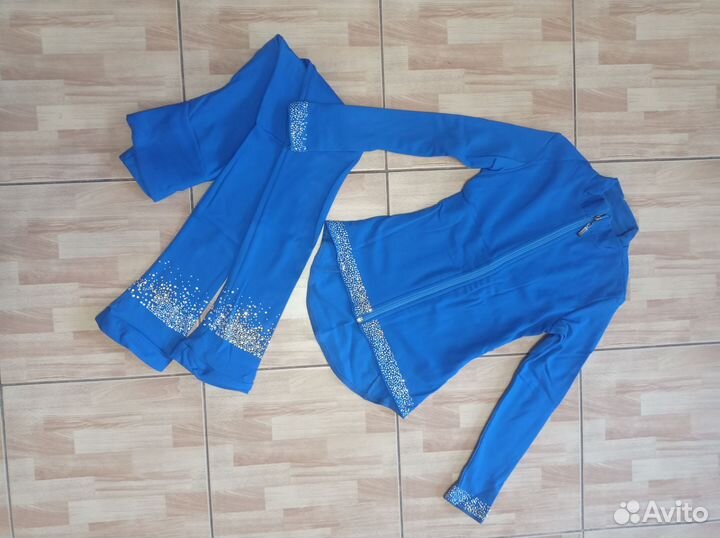 Костюм для фигурного катания, р, 134-140