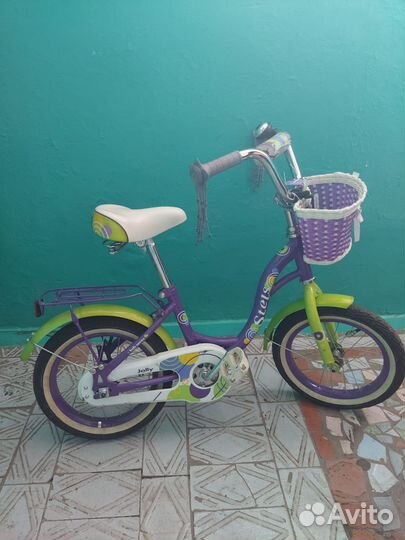 Детский трехколесный велосипед бу